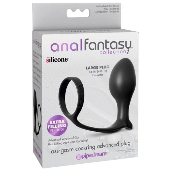 ANAL FANTASY - COLLECTION ASS-GASM ADVANCED RING WITH ANAL PLUG 5